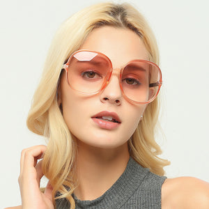 Oversized Square-Frame Sunglasses