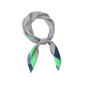 Houndstooth Scarf - Green